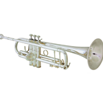 B&S BS3137-2-0W TRUMPET Challenger I Silver Pro