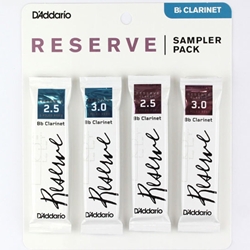 D'ADDARIO DRSC25 RESERVE Clarinet Size 2.5 Sampler Pack