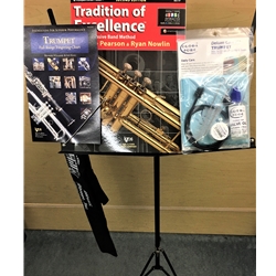 ULTRAKIT ULTRA BAND BOOK STARTER KIT: Book (school recommends), ULTRA PURE CLEANING KIT, Music Stand, Note Chart