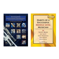 MPMSMLPC7SET MPMS Mallet Percussion 
Habits for Middle Sch. Musician
KJOS Foundations Book
